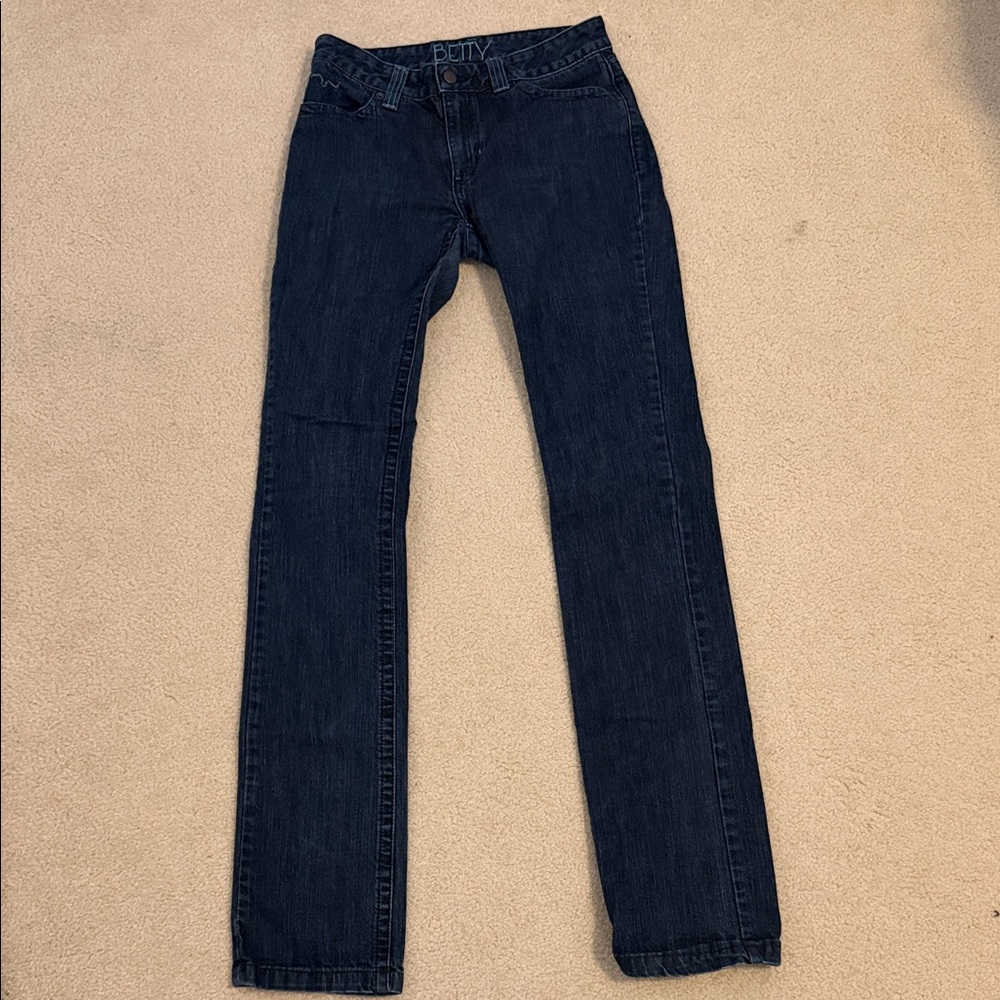Kimes Ranch Betty Women’s Jeans - Teal Pocket Stitching, Size 6/38